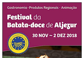 A melhor batata-doce do mundo mora aqui - Festival da Batata-Doce de Aljezur, de 30 de Novembro a 2 de Dezembro