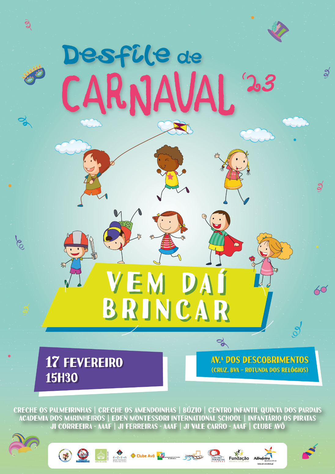 “Desfile de carnaval” anima as ruas de Albufeira