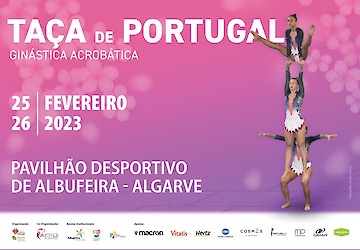 Pavilhão desportivo de Albufeira recebe taça de Portugal de ginástica acrobática