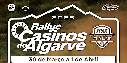 Rallye Casinos do Algarve regressa ao campeonato português de ralis e aos pisos de terra