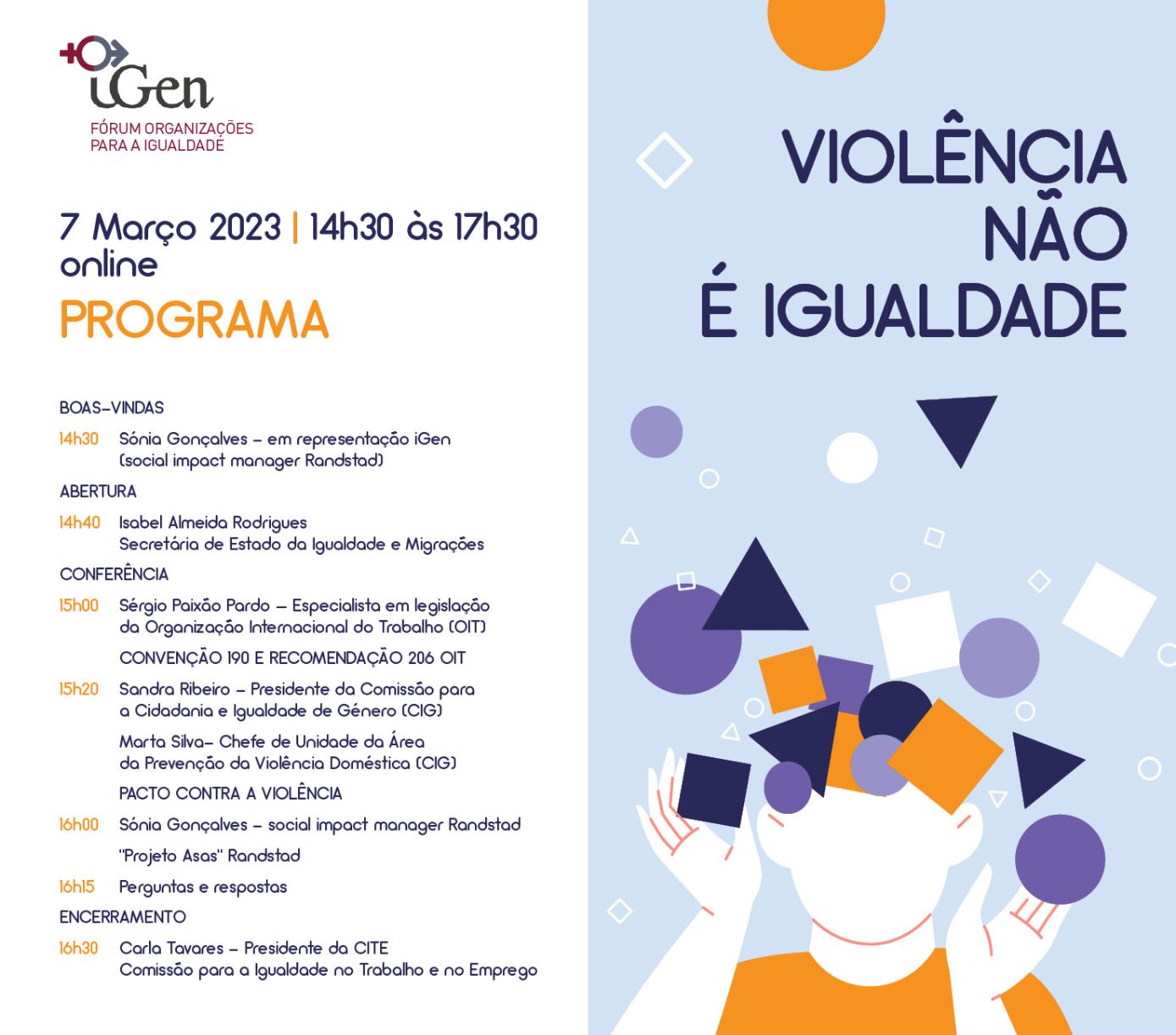 “Violência não é Igualdade” - evento debate medidas de luta contra a violência laboral e doméstica