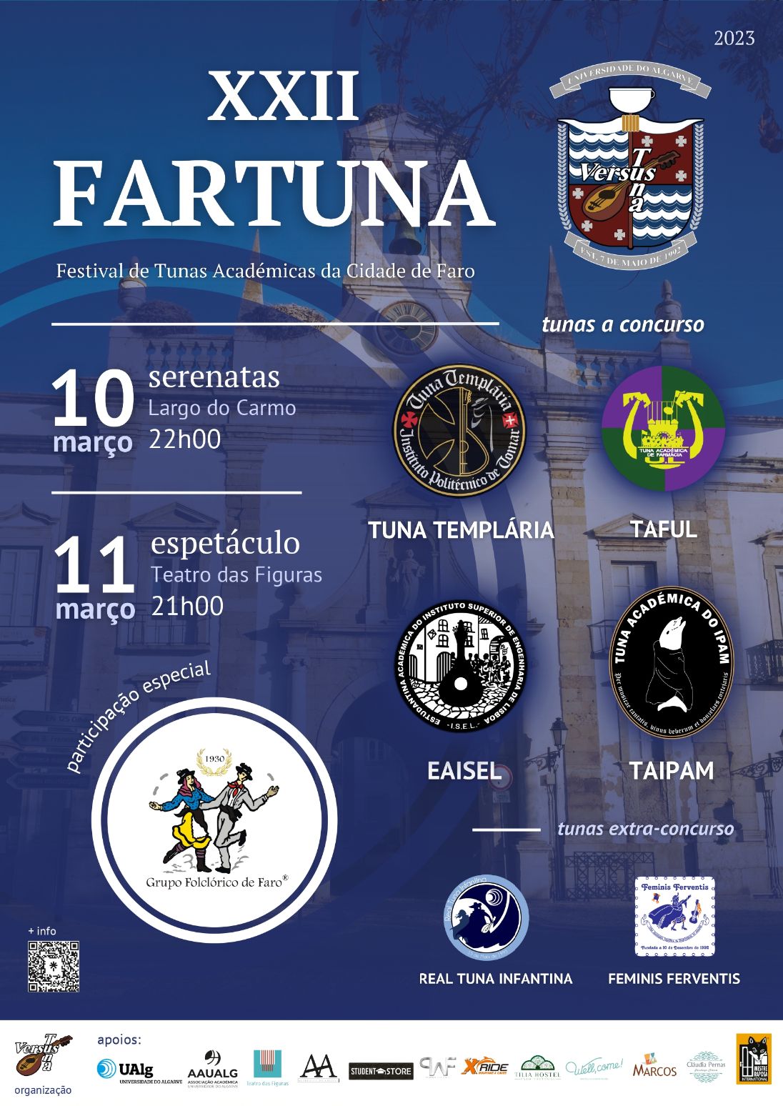 XII FARTUNA - Festival de Tunas Académicas da Cidade de Faro