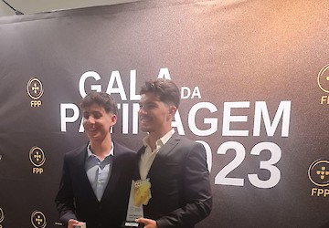 Atletas do Roller Lagos Clube de Patinagem, homenageados na Gala da Patinagem 2023, da Federação de Patinagem de Portugal