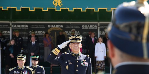 Cerimónia de Juramento de Bandeira do 52.º Curso de Formação de Guardas
