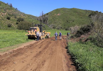 Vila do Bispo: Autarquia continua a proceder à regularização dos caminhos rurais e à limpeza das bermas nas vias municipais