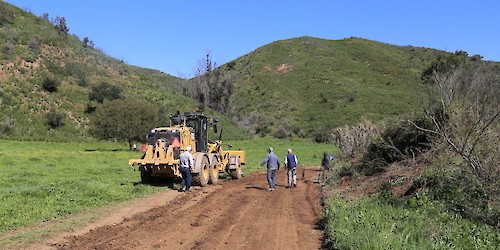 Vila do Bispo: Autarquia continua a proceder à regularização dos caminhos rurais e à limpeza das bermas nas vias municipais