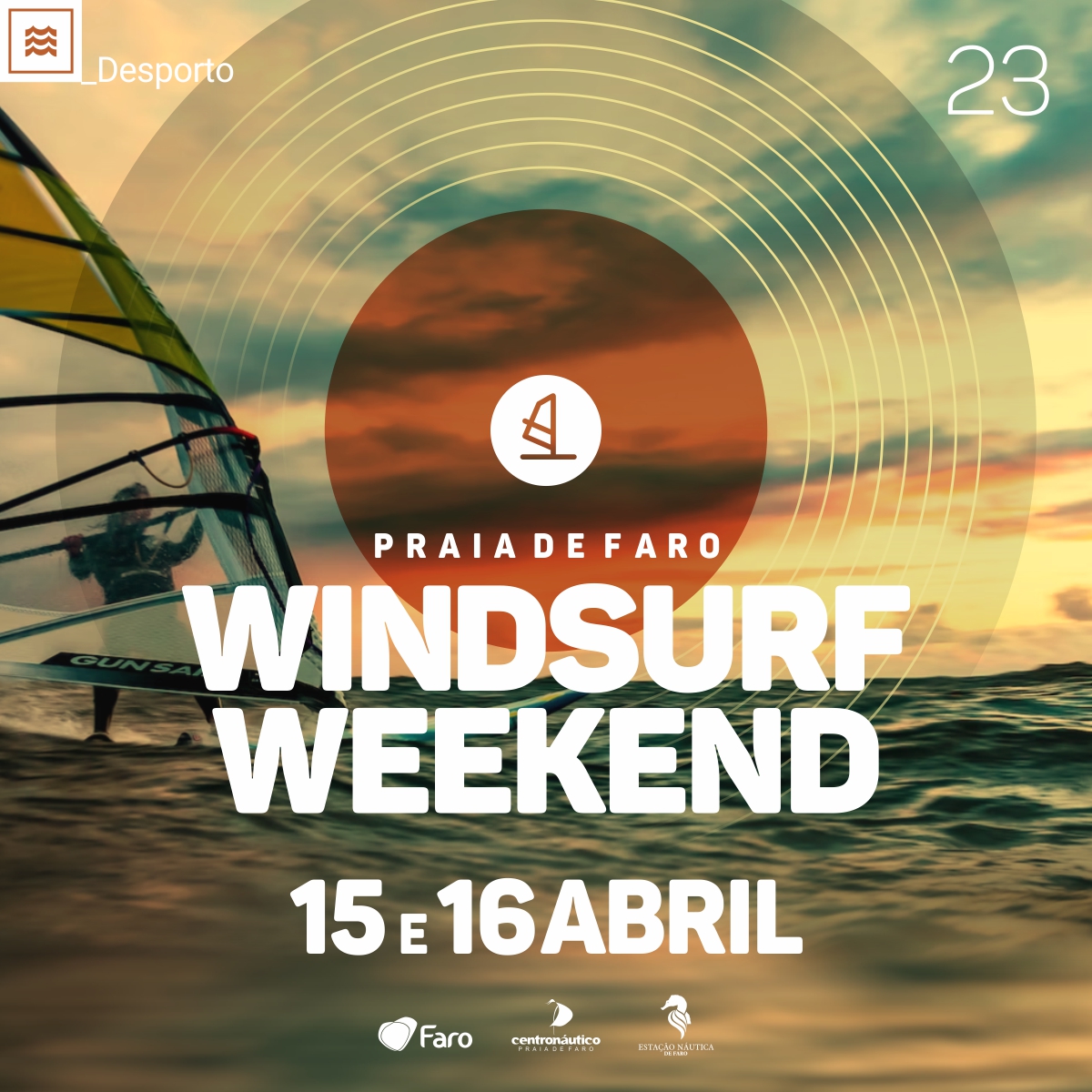 Centro Náutico de Faro promove “Windsurf Weekend”