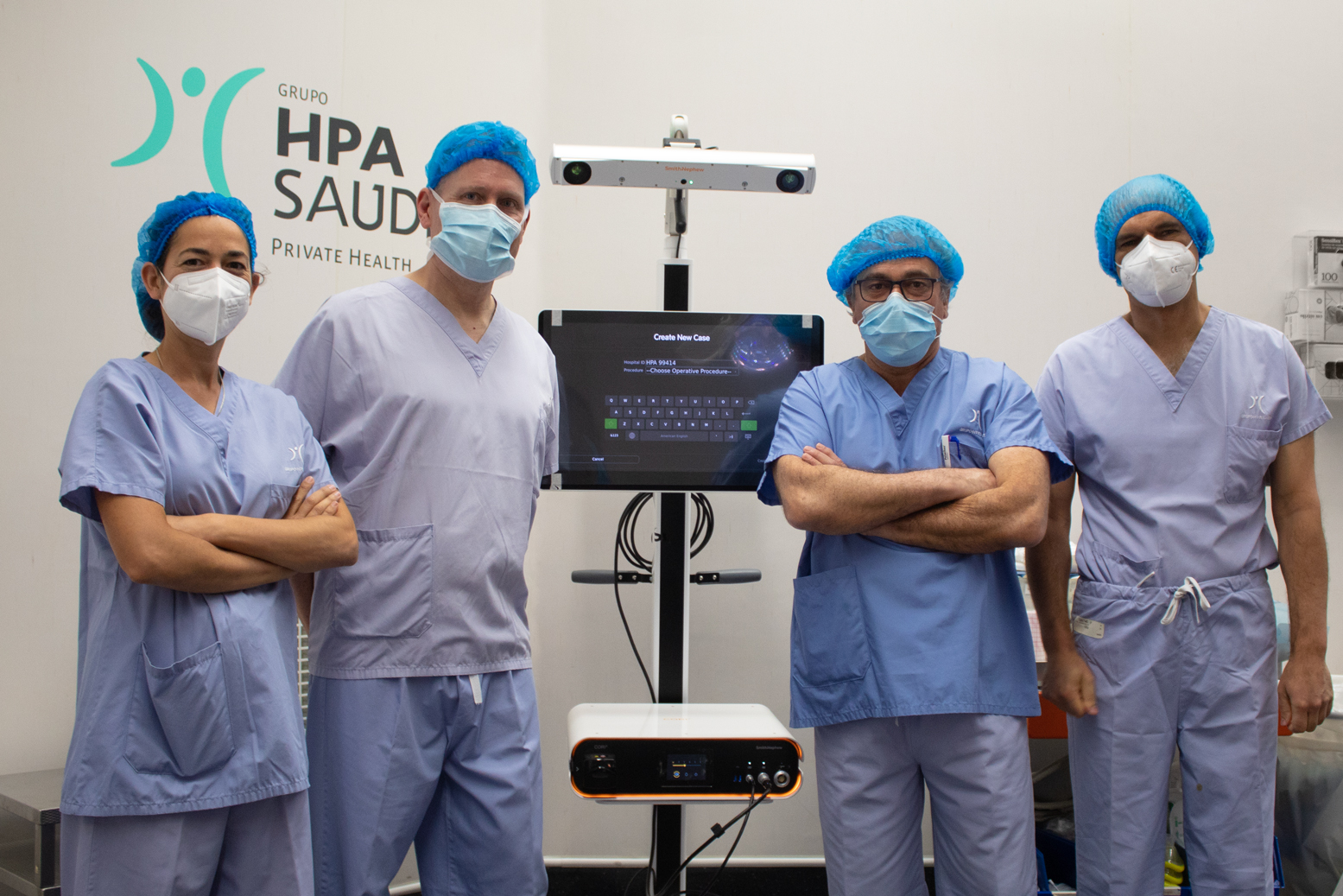 Primeira intervenção com robot para cirurgia nas artroplastias do membro inferior