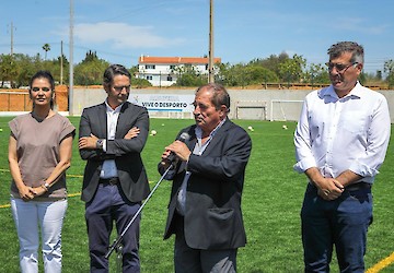 Município de Albufeira inaugura ampliação e requalificação do campo de futebol da Guia