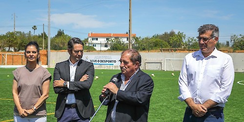 Município de Albufeira inaugura ampliação e requalificação do campo de futebol da Guia