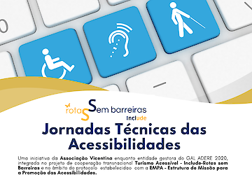 VICENTINA promove Jornadas Técnicas das Acessibilidades para um Turismo Acessível a Todos/as – Aljezur, 31 de Maio