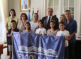 Presidente da Câmara Municipal de Faro recebeu embaixadores do projeto “escola azul”