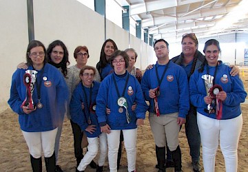 7º Campeonato Nacional de Equitação Special Olimpics Portugal:  NECI com quatro atletas premiadas destacando-se Cristina Silva e Lucélia Glória em 1º lugar