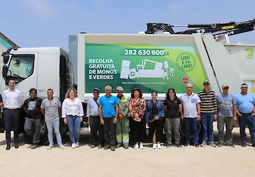 Câmara Municipal de Vila do Bispo adquire veículo de recolha de resíduos sólidos urbanos