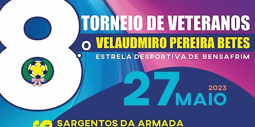 Torneio de Futebol Veteranos “Velaudmiro Pereira Betes” no Estrela Desportiva de Bensafrim