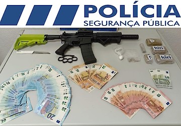 PSP detém 2 homens em Portimão por tráfico de droga