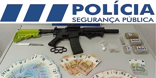 PSP detém 2 homens em Portimão por tráfico de droga