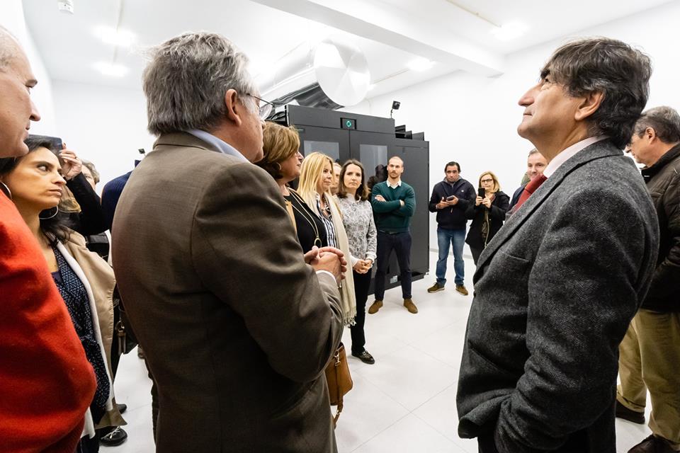 Secretário de Estado do Ambiente, Carlos Martins inaugurou o DATACENTER da Águas do Algarve