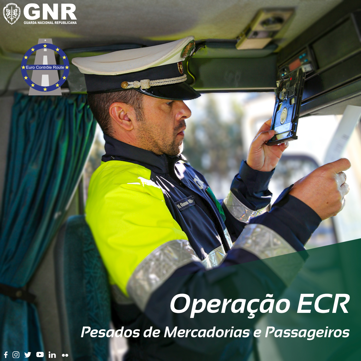 GNR | Operação ECR 2023 “Características de veículos e manipulação de sistemas”