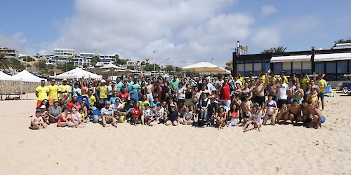 Praia de Porto de Mós foi palco de evento de surf adaptado