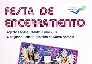 Festa de encerramento do projeto Castro Marim (com)VIDA