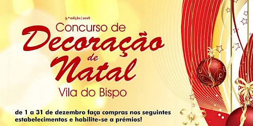 9º Edição do Concurso de Decoração de Natal Vila do Bispo