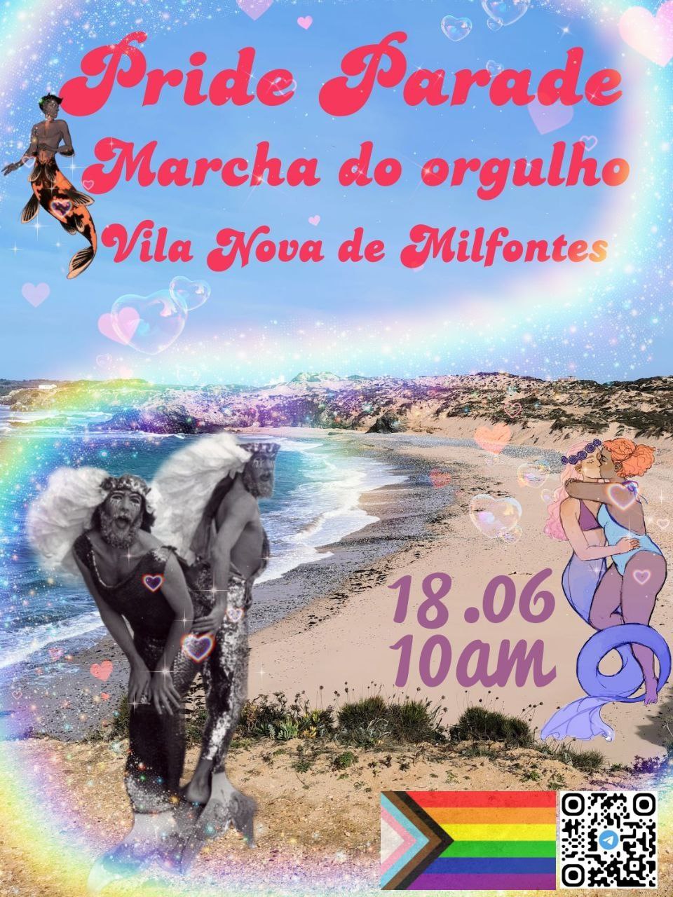 Vila Nova de Milfontes recebe a 1º Marcha do Orgulho