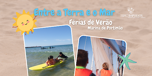 Este Verão, a Teia D'Impulsos proporciona férias desportivas "Entre a Terra e o Mar"