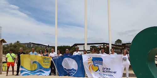 Praias de Castro Marim conquistam novamente com Bandeira Azul, Praia Acessível e Qualidade de Ouro