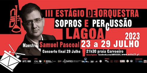 III Estágio de Orquestra de Sopros e Percussão de Lagoa | 23-29 Julho