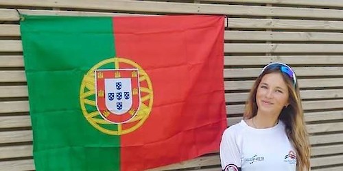 Mariana Pinto atleta do Clube Naval de Portimão é vice campeã do mundo