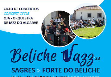 “Beliche Jazz” – ciclo de 4 concertos no Forte do Beliche, em Sagres