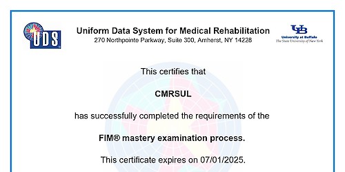 CMR Sul certificado internacionalmente