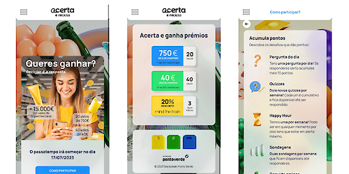 “Acerta e Recicla”: a nova app que incentiva a reciclar e dá cartões presente em supermercados