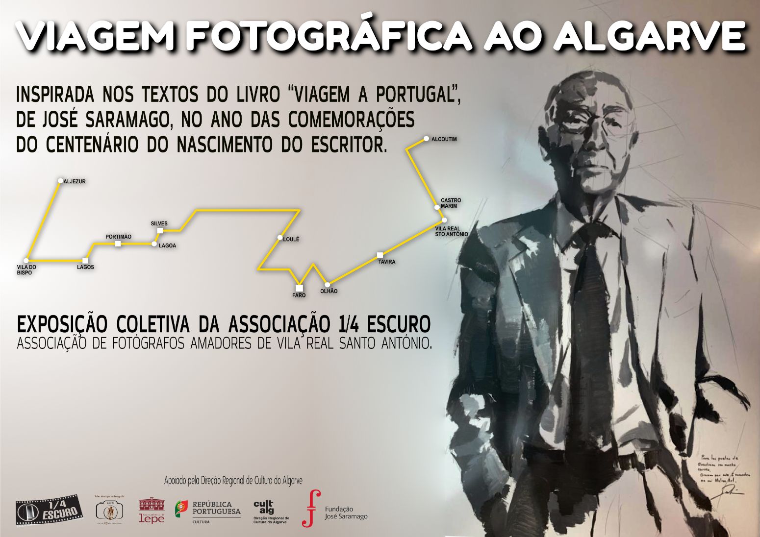 Exposição "Viagem fotográfica ao Algarve" em Tavira