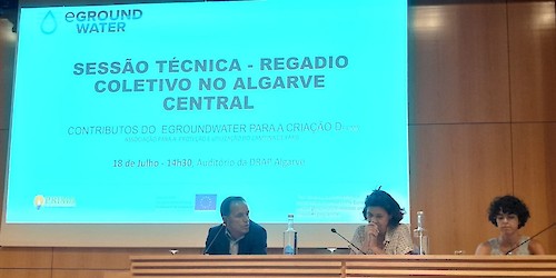 DRAP Algarve promoveu uma reunião técnica dedicada ao tema “Regadio coletivo no Algarve Central”