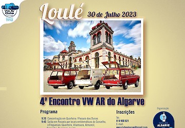 4º Encontro Clássicos VW Ar Algarve - Loulé, 30 de Julho