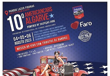 AmericanCars Algarve 4, 5 e 6 Agosto em Faro