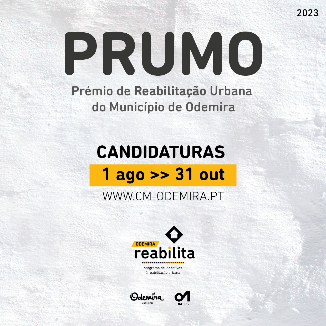 Município de Odemira abre candidaturas para 2ª edição do prémio de reabilitação urbana