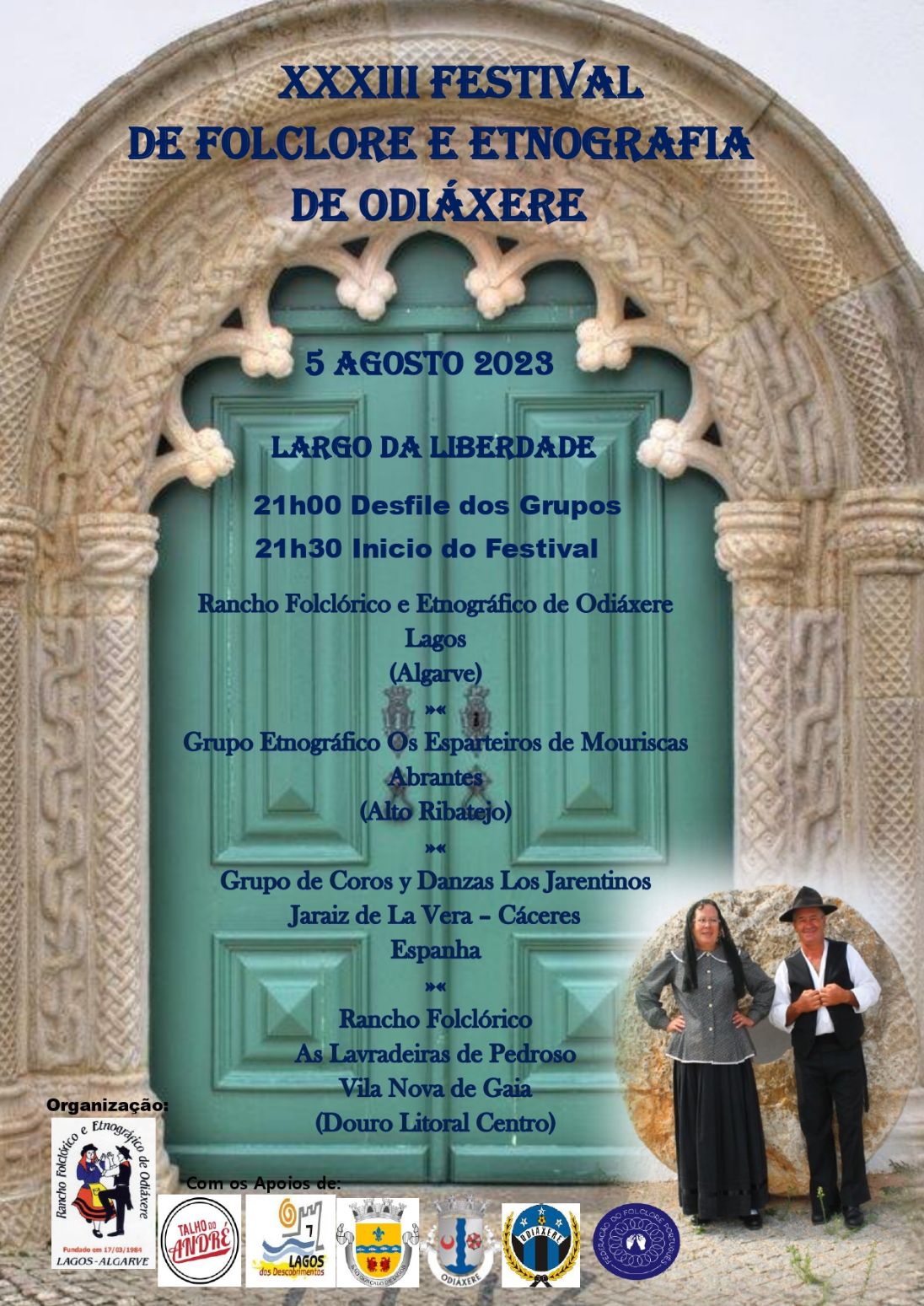 XXXIII Festival de Folclore e Etnografia de Odiáxere está a chegar