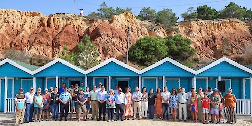 Novas casas de apoio aos pescadores e actividades económicas inauguradas esta manhã em Olhos de Água