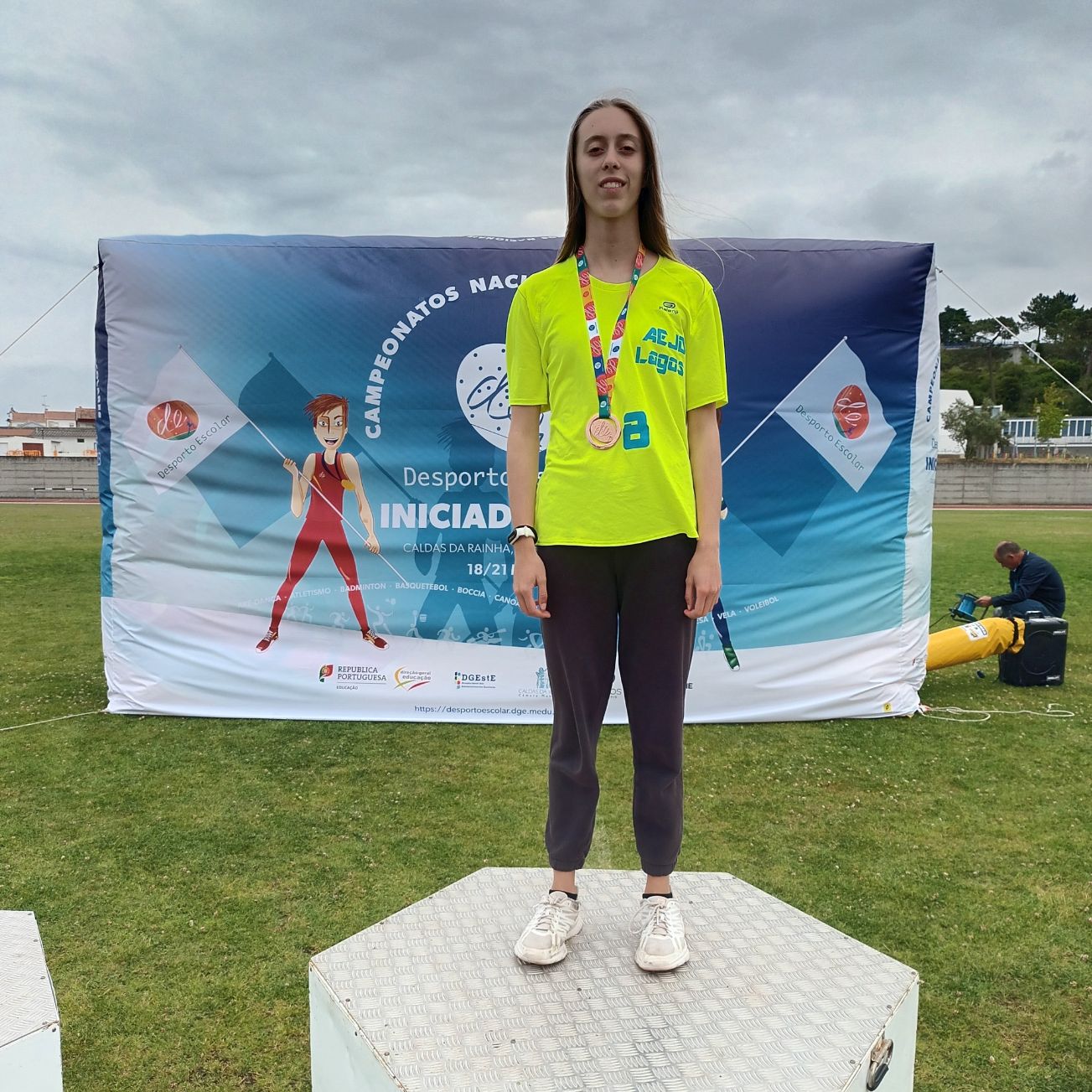 Jovem lacobrigense Sofia Riel, aluna do Agrupamento de Escolas Júlio Dantas, foi seleccionada para representar Portugal no Campeonato Mundial de Desporto Escolar