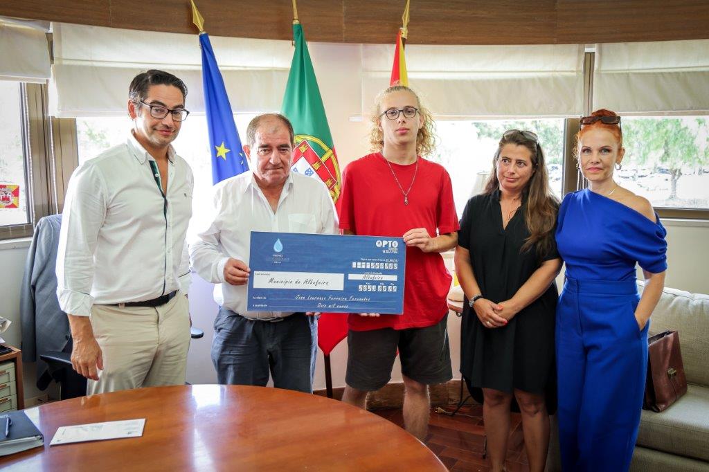 “Prémio Sustentabilidade” no valor de dois mil euros entregue ao jovem José Fernandes