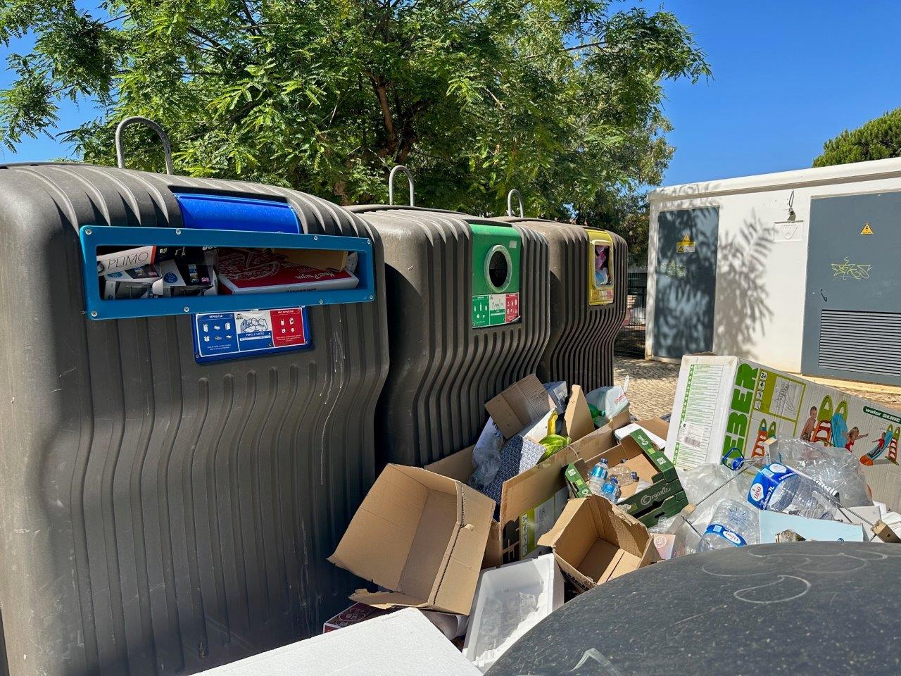 Município de Albufeira critica ALGAR pela mau serviço prestado na recolha de resíduos recicláveis