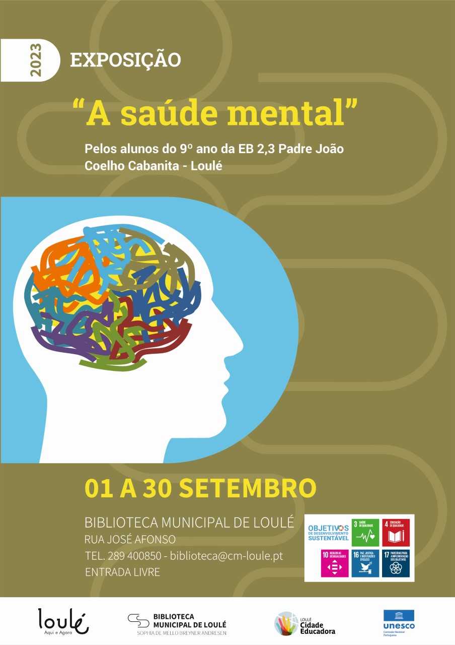 Biblioteca municipal de Loulé recebe exposição “a saúde mental”