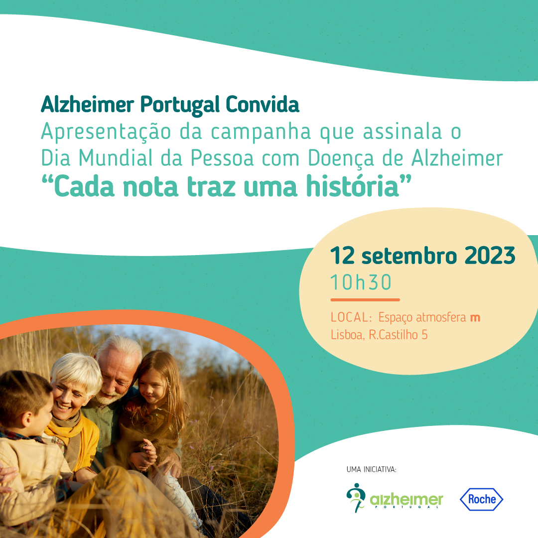 Alzheimer Portugal lança campanha que assinala o Dia Mundial da Pessoa com a Doença de Alzheimer