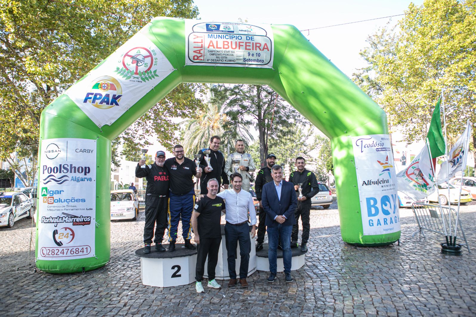 Ricardo Filipe e Miguel Luz sagram-se vencedores do “Rally Município de Albufeira” 2023