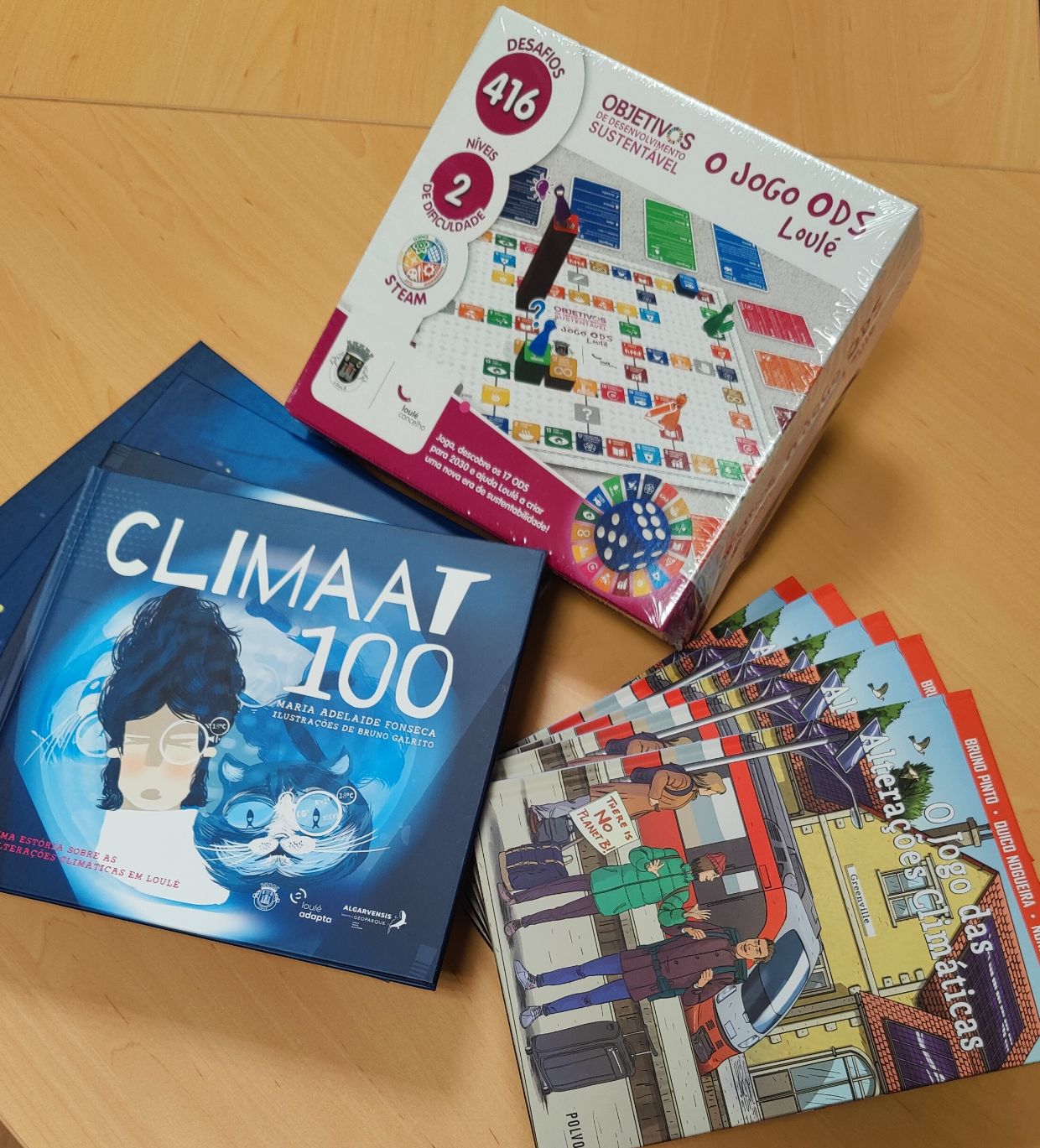 Livros e jogos sobre ação climática atribuídos a alunos do concelho de Loulé