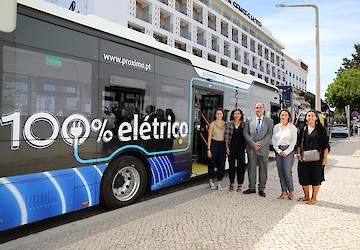 Rede de transportes urbanos “Próximo” conta com três novos autocarros 100% elétricos