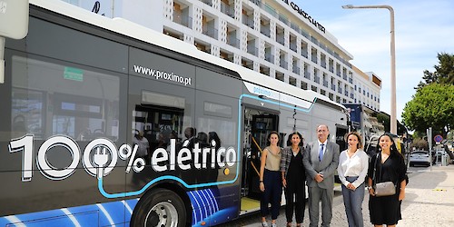 Rede de transportes urbanos “Próximo” conta com três novos autocarros 100% elétricos